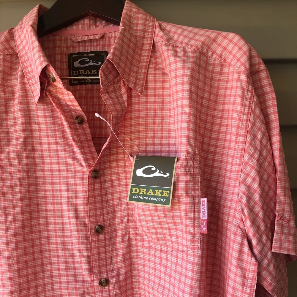 Drake Featherlite checked Shirt